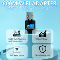 OPTFOCUS Wifi Adapter 150Mbps 802.11b g n ac USB Wifi Adaptador For PC Win7 8 10 11 wireless wifi adapter Bluetooth 4.2 Lan Card. 