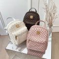 Stylish leather backpacks branded style for women available in 3 colours. 