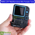 FNIRSI LCR-P1 Transistor Tester Multimeter Diode Transistor Capacitance Meter Resistance LCR ESR Meter, Multifunctional Tester by Electrica. 