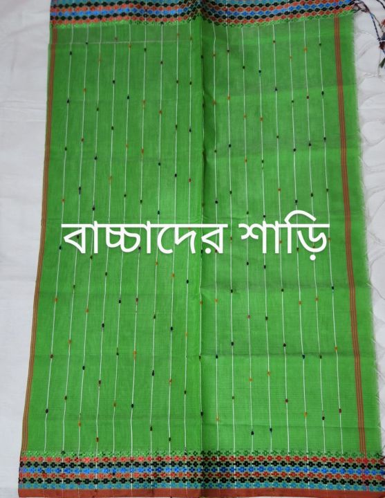 8hand%20Tangail%20new%20dhupian%20baby%20saree%20without%20blouse%20piec%20-%20Image%204