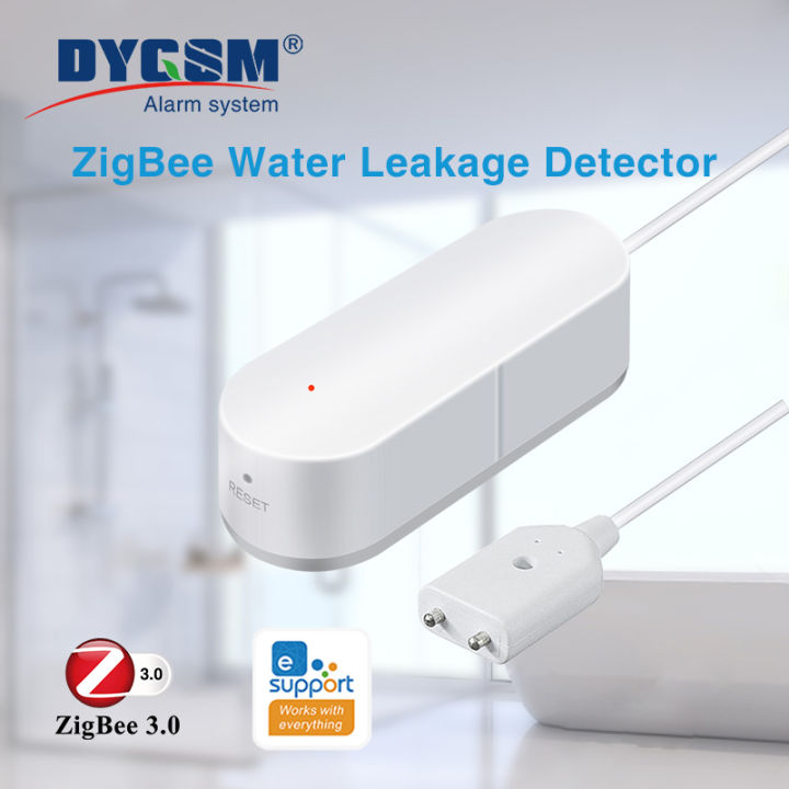 Ewelink Zigbee3.0 Water Sensor Alarm Water Leak Detector Flood Alert Overflow Security Alarm System Works With Zigbee Gateway