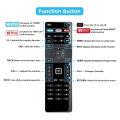 Remote Control XRT122 Replacement Remote for Vizio HDTV TV D39H-D0/D39HD0/D50U-D1/E43-C2/E32-C1/D65U-D2 Remote Control. 