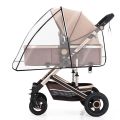Universal Waterproof Pram Rain Cover Baby Stroller Accessories Transparent Wind Dust Shield Zipper Open for Pushchairs Raincoat. 
