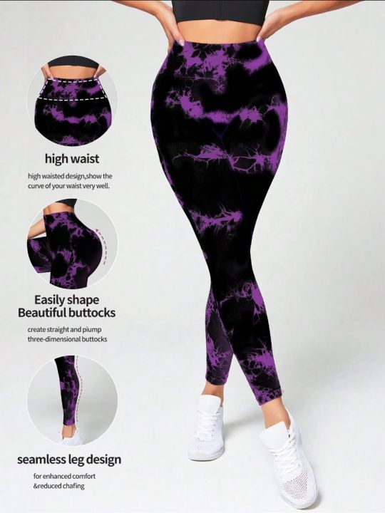 Scrunch%20Butt%20Lifting%20Leggings%20For%20Women%20High%20Waisted%20Tie%20Dye%20Fragmented%20Flower%20Workout%20Seamless%20Yoga%20Pants%20Peach%20Lift%20Tights%20-%20Image%206