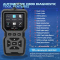 Car Obd2 Scanner Diagnostic Tool Code Reader Engine Fault Code Reader Scanner Can Diagnose All Obd Ii Protocols.