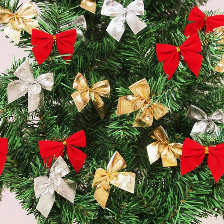 12/24/36Pcs%20Christmas%20Decoration%20Bow%20Red%20Gold%20Xmas%20Tree%20Bowknot%20Pendant%20Ornaments%20for%20Home%20Decor%20Navidad%20New%20Year%20Party%20%20-%20Image%203