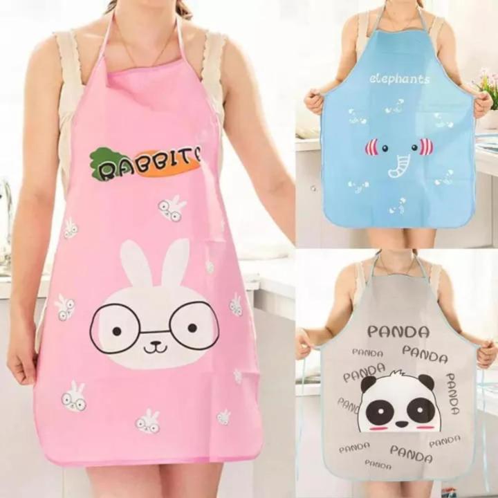 Kitchen%20Waterproof%20Apron%20Random%20Color%20Adult%20Oil%20Resistant%20Cooking%20Overclothes%20Sleeveless%20Apron%20Women%20Cooking%20Baking%20Restaurant%20apron%20Kitchen%20Accessories%20Home%20Cleaning%20Tools%20-%20Image%203