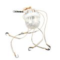1PC Fishing Hooks Explosion Baits Cage Sea Box Hook Monsters With Six Strong Carbon Steel Plastics Carp Spherical Tackle Tools. 