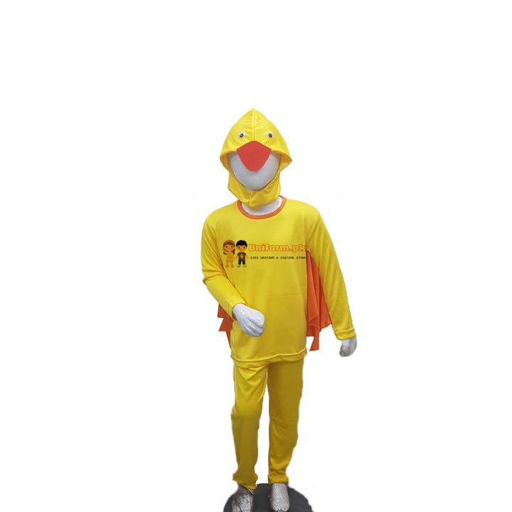 Duck Costume For Kids Baby Girl From 4 Year To 10 Year Different Sizes