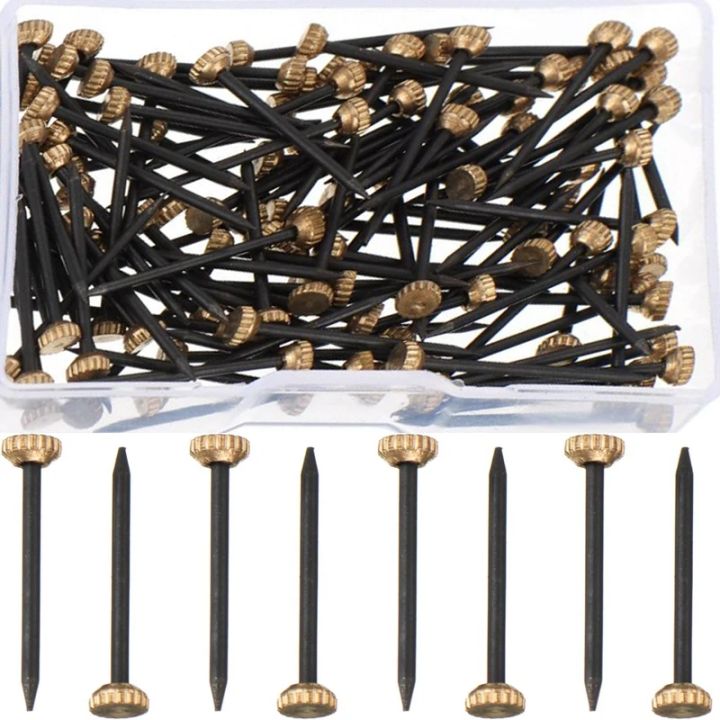 120Pcs%20Picture%20Pins%20Brass%20Head%20Nails%20Wall%20Decorative%20Nail%20for%20Hanging%20Pictures%20Frame%20Kit%20Hardware%20Tool%20Photo%20Hook%20Hangers%20-%20Image%203