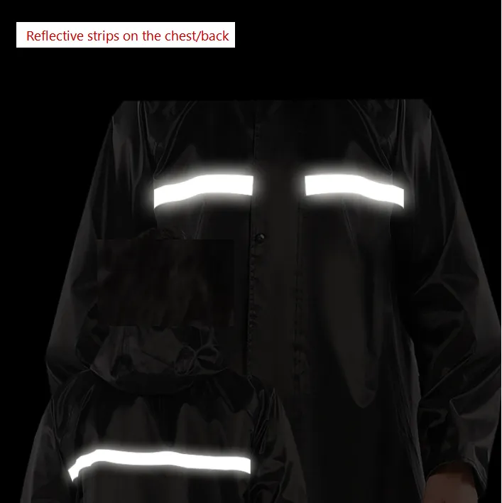 Black/red%20rain%20poncho%20with%20reflective%20stripe%20models%20hooded%20coat%20waterproof%20rain%20suit%20-%20Image%205