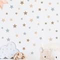 71pcs Boho Colorful Stars Wall Stickers for Children Room Baby Kids Room Nursery Room Wall Decals Home Decoration Wall Decals. 