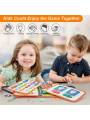 Montessori Travel Toy Felt Activity Quiet Books Busy Board Activity Educational Sensory Learning Book.
