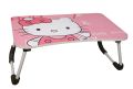 Printed Multi Purpose Bed Laptop and Study Table Foldable and Portable Engineered Wood - Portable Laptop Table. 