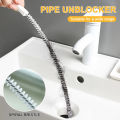 45cm Pipe Dredging Brush – Flexible Drain Cleaner for Bathroom, Sewer & Sink Clogs. 