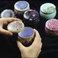 Lovely Mini tin box colorful jeweller tin organizer give aways tin boxes in multiple designs Drum look mini boxes. 