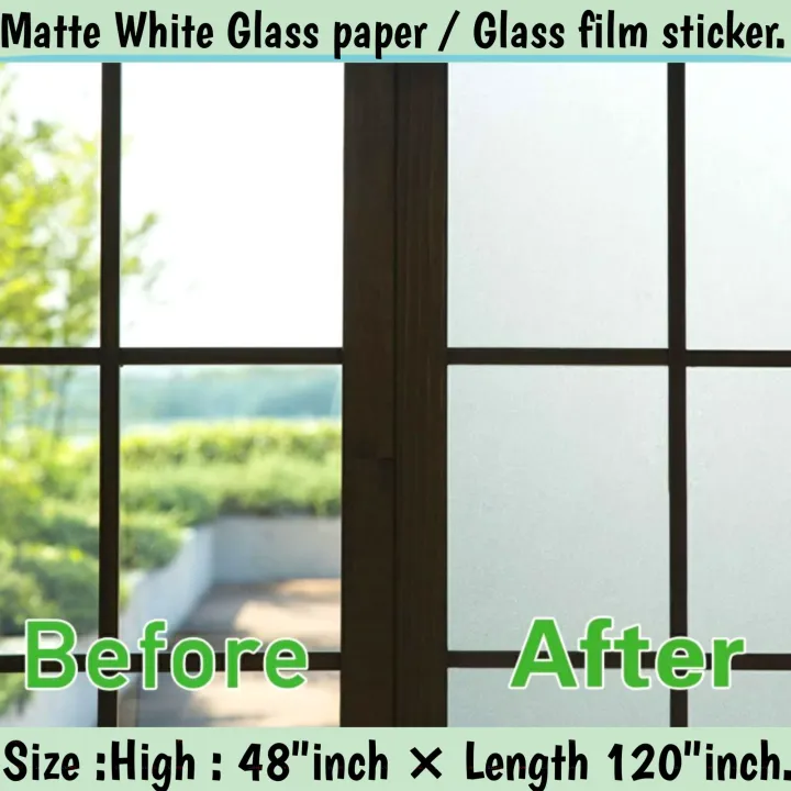 Window%20Privacy%20Film/%20Frosted%20Glass%20Window%20Film%20Sun%20Blocking%20/Window%20Film%20for%20Home%20/%20Adhesive%20window%20Glass%20Paper%20For/%20Bathroom%20Door%20Covering%20/Heat%20Blocker%20Decorative%20%20Sticker.%20(122cm%20x%20214cm),%20(4%20feet%C3%977%20feet)%20-%20Image%202