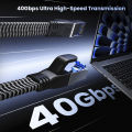 CAT 8 Ethernet Cable 40Gbps Gaming High Speed 2000MHz SSTP Cat 8 Ethernet Cord RJ45 Network for PC Modem Router Laptop PS 5/4.
