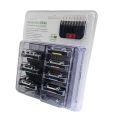 Professional Animal Stainless Steel Attachment Guide Comb Set for Wahl KM Detachable Blade (Only For #10/15/30) Pet, Dog Clipper. 