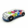 (B). Gear Racing Kids Flashing Car Toy. 