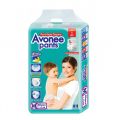Avonee Pant Style Diaper 40 pieces Pack (M) size 7-12 kg.