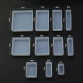 JCD Cuboid Cube Resin Mold Crystal Epoxy Silicone Mold Diy  Candle Mold Square Rectangular Casting Tools Accessories. 