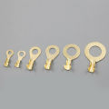 150pcs/set Round Terminal Block DJ431 O-type Lugs Terminals Cold-Pressed Connector Copper Tab Wiring Nose Combination Set New. 