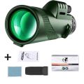 Portabl Powerful 80X100 HD Monocular 50000M Long Range Zoom With Tripod Phone Clip For Outdoor Hunting Camping Tourism.