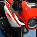 1 Pair Universal Motorcycle Winglet Aerodynamic Spoiler Dynamic Wing Decoration Sticker For Motorcycles E-bikes Scooters Etc. 