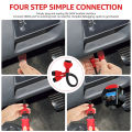 12+8 Universal Adapter Cable bypass Fit For Chryslers Security Gateway Module Work with Autel DS808 Maxisys & LAUNCH X431 seriel. 
