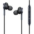 Black Earphone With Mic And Handsfree For Galaxy S8/S8+. 
