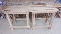 wooden table size 2x2. 