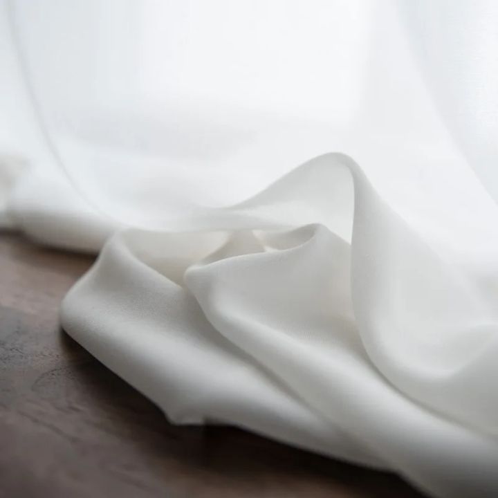 White%20Sheer%20Curtain%2084%20Inches%20Long%20for%20Living%20Room%20Bedroom%20Window%20Rod%20Pocket%20Soft%20Silky%20Texture%20Sheer%20Window%20Drapes%201pc%20-%20Image%204