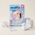 International Molfix Baby Diaper Pants Size 3 Midi 6 to 11kg 60 Pieces Made in Turkey Soft Dry Fit. 