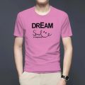 Dream smile Half Sleeve T-Shirt For Men.