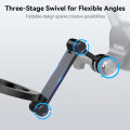 TELESIN Mobile Phone Magnetic Stand For Iphone 16 15 14 13 12 Andriod Phone Two Claw Adapter For Smart phone Magnetic mount.