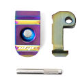 Stainless Steel Folding Hook For Xiaomi 1S Pro M365 Electric Scooter Kickscooter Hinge Reinforced Bolt Lock Screw Parts. 