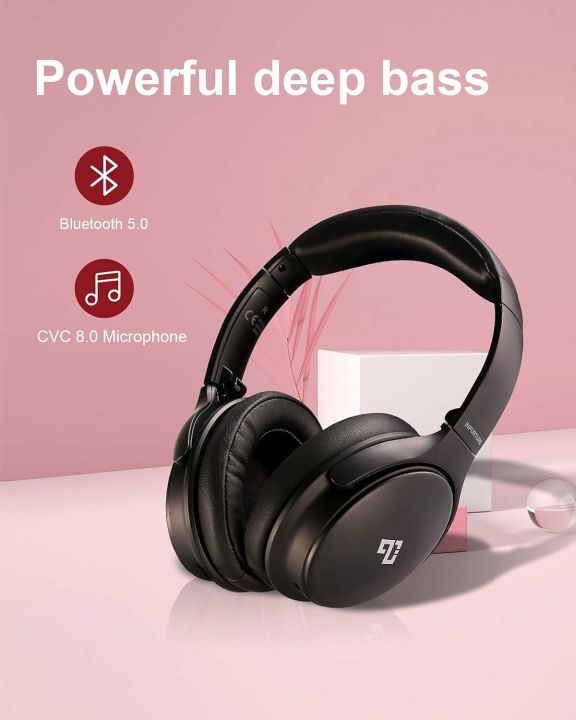 INFURTURE%20Active%20Noise%20Cancelling%20Headphones,%20H1%20Wireless%20Over%20Ear%20Bluetooth%20Headphones,%20Deep%20Bass%20Headset,%20Low%20Latency,%20Memory%20Foam%20Ear%20Cups,40H%20Playtime%20-%20Image%208