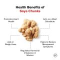 soya chunks fresh Quality 500g. 