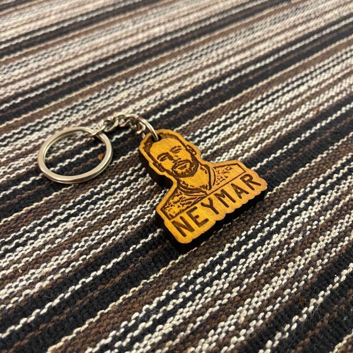 Neymar%20-%20Football%20-%20Medium%20Size%20-%20Wooden%20Keyholder%20/%20Keychain%20/%20Keyring%20-%20Nepal%20/%20Nepali%20/%20Nepalese%20-%20haluka%20-%20Image%203