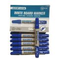 GXin G-213B Black Refillable Whiteboard Marker Pen - 12 Pieces. 