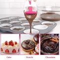 Cupcake Scoop Cake Biscuit Decorating tools Cake Pushed Dispensing Spoon Baking Spatula Shovel Measuring Cups Measuring Spoons. 