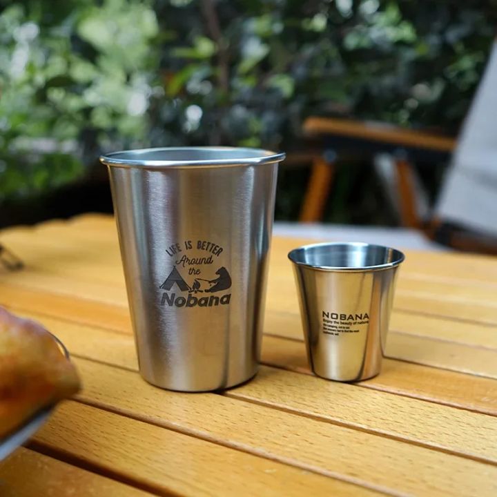 Outdoor%20304%20Stainless%20Steel%20Cup%20Set%20Camping%20Cup%204/6/8PCS%20Camping%20Portable%20Water%20Cup%20Travel%20Coffee%20Cup%20Picnic%20Barbecue%20Beer%20Cup%20-%20Image%204