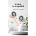 Simple handheld small fan USB rechargeable portable mini electric fan summer outdoor silent turbo fan.