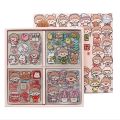 100PCS Cute Cartoon PET Waterproof Stickers Album Diary Journal Decorative Scrapbooking DIY Sticker With Box. 
