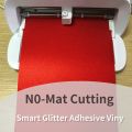 1 roll Smart Glitter Vinyl for Cricut Joy Xtra ,smart matless shimmer vinyl for Cricut DIY Gifts,Birthday Party. 
