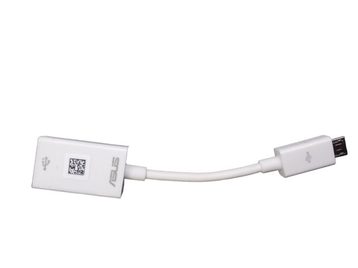 Asus Original Micro USB OTG Adapter 3.0 OTG with Female USB A Port White