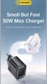 Essager 30W GaN Type C to C Charger PD 3.0 Fast Charge Phone QC 3.0 Quick Chargers For iPhone or Android.