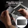 1/2-Pack Smart Air Tag Tracking Card for IOS and Android - Lost and Found Alert Device. Wallet/Card Locator Smart Card..