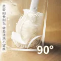 Silicone Milk Bottle Brush - Household Long Handle Cup Cleaning Brush, Foldable with No Dead Angle, Multifunctional.